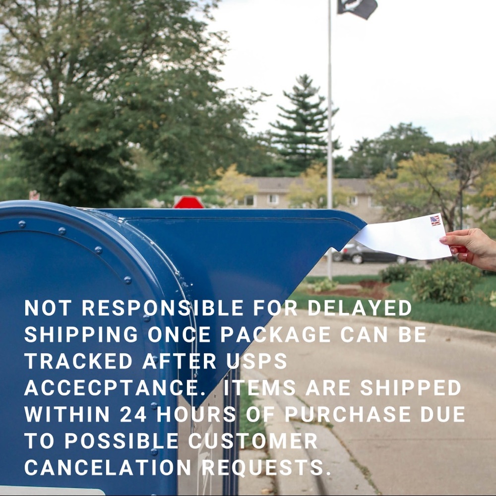 There are still postal delays!